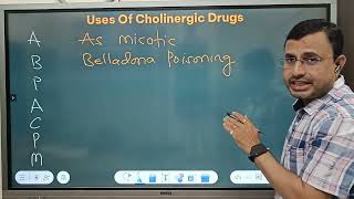 Uses of Cholinergic Drugs [upl. by Anuahsed225]