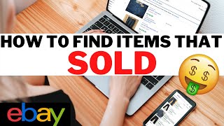 EBAY TUTORIAL 2021  SOLD ITEMS AND COMPLETED SALES  LEARN MORE  EBAY RESELLER [upl. by Spanjian]