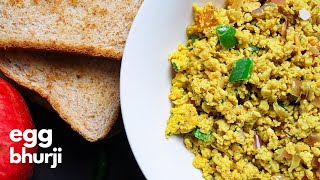 Scrambled Eggs 🍳 Indian style  Egg Bhurji  Delicious Egg Breakfast [upl. by Enela]