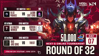 Round of 32 I Next G Moba Legends 5v5 Online Tournament I 50000 💎Prizepool [upl. by Ahsilef668]