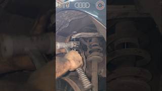 DIY vorderer Querlenker in den Achsschenkel rein Audi A6 C6 DIY mechanic automobile mechaniker [upl. by Acinaj]