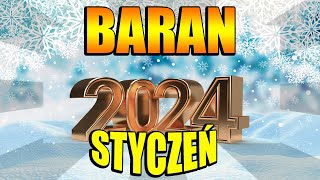 ❄️BARAN TAROT HOROSKOP STYCZEŃ 2024❄️ [upl. by Sula]