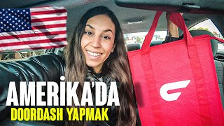 Amerika’da Doordash Yapmak  Yemek Dağıtımı 🚗🥡 [upl. by Aileno]