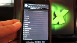 Team Win Recovery Project TWRP 212 Galaxy Nexus Review and Install Android [upl. by Robertson700]