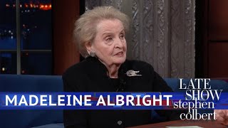 Madeleine Albright Says See Something Say Something Do Something [upl. by Enelad632]