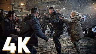 Prison fight scene Part 12  Extraction 2  4K movie scene Action Netflix Movie 2023 [upl. by Sidra]