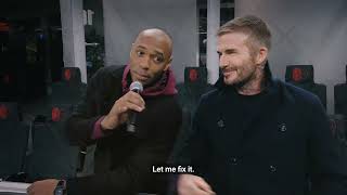 Walkers Crisp Cam with Thierry Henry amp David Beckham [upl. by Reve27]