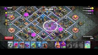 th12  attack lavalon menggunakan spell imposible amp clone clashofclans th12 gaming [upl. by Hilten]