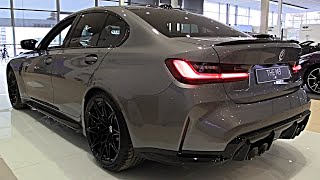 NEW 2024 BMW M3 Competition  FULL REVIEW Interior Exterior Infotainment [upl. by Aoh]