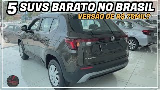 5 SUVS LANÇAMENTOS IRÃO VENDER MUITO NO BRASIL ALEM DE YARIS CROSS [upl. by Yrret]