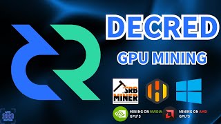 DECRED DCR  GPU Mining  BLAKE3  A StepbyStep Guide [upl. by Yesor]