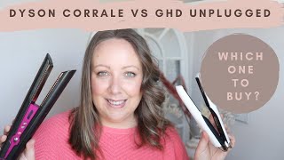 Dyson Corrale vs GHD Unplugged  Which one to buy Demo amp Comparison [upl. by Martinsen]