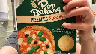 Testar färdig pizzadeg från Pop Bakery Förvånad av resultatet [upl. by Christabel85]