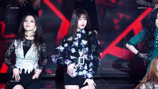 190123 GMA 가온차트 뮤직어워드 LATATA 여자아이들 수진 직캠 GIDLE SOOJIN focus fancam [upl. by Carthy]