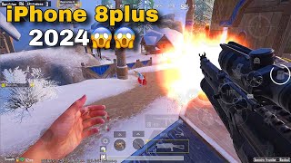 iphone 8 plus 😱no lag in event  24 kill pubg mobile [upl. by Nnyrb]