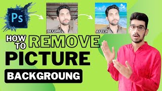 how to remove background in photoshop  StepbyStep Tutorial [upl. by Notsecnirp]