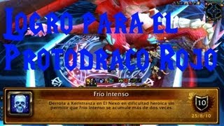 World of warcraft  Logro fácil Frío intenso [upl. by Aerdnuahs]