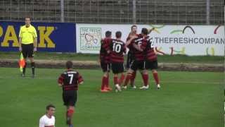 U19 feiert Derbysieg gegen den VfB [upl. by Annatsirhc117]