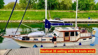 Nauticat 36 Sailing Ford Engine Details Year 2022 [upl. by Irakab]