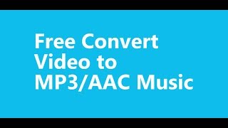 How to Convert Video to MP3 for Free on Windows 10 [upl. by Trista]