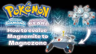 How to evolve magneton into Magnezone  Pokémon Brilliant Diamond and Shining Pearl [upl. by Konstance]