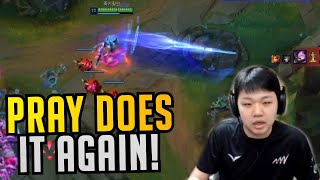 Pray Does quotITquot Again  Best of LoL Stream Highlights Translated [upl. by Nylirad]