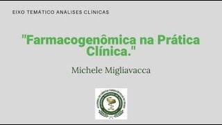 PALESTRA quotFARMACOGENÔMICA NA PRÁTICA CLÍNICAquot [upl. by Ricarda]