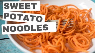 Sweet Potato Noodles Paleo AIP glutenfree side dish recipe [upl. by Norabal]