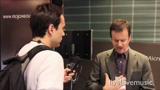 Royer Labs R101 Ribbon Microphone First Look NAMM 2011 [upl. by Nylsaj]