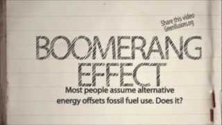 Why Alternative Energy Doesnt Offset Fossil Fuel Use [upl. by Eirroc]