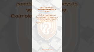 What is KMS Key Management Service in AWS aws clouds kms key shorts [upl. by Allit216]