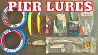 BEST LURES FOR PIER FISHING [upl. by Noffets]