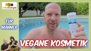 Vegan Kosmetik für Männer 🔵 Vegane Produkte von Lars 🔵 [upl. by Brant957]