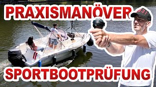 Bootsführerschein Grundmanöver l Sportboot l SBF See amp Binnen 🌊 [upl. by Githens]