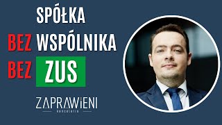 Jak nie płacić ZUSu bez wspólnika I Prawnik Wyjaśnia [upl. by Richel]