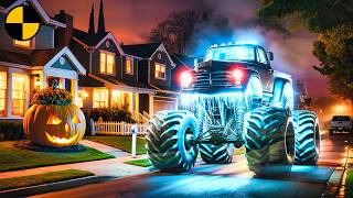 GHOST MONSTER TRUCK  BeamNGdrive Halloween Stories [upl. by Okir911]