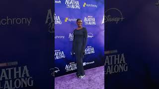 Okwui Okpokwasili Arrives at the ‘Agatha All Along’ Los Angeles Premiere [upl. by Chris]