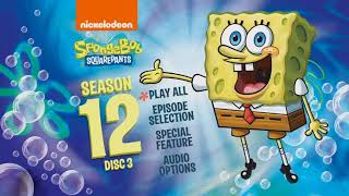 Gameplay  1120 SpongeBob The Complete Twelfth Season Disc 3 DVD Menu  202 [upl. by Gibby]