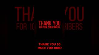 Thank You All So Much For 100K [upl. by Fahey]