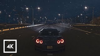 Ø𝐧𝐞𝐡𝐞𝐚𝐫𝐭 amp 𝐑𝐞𝐢𝐝𝐞𝐧𝐬𝐡𝐢  𝐒𝐧𝐨𝐰𝐟𝐚𝐥𝐥 𝐬𝐥𝐨𝐰𝐞𝐝  1 Hour Loop  Night Drive  Nissan GTR R35 nightdrive [upl. by Einomrah860]