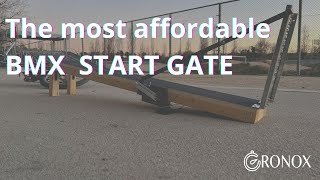 The most affordable BMX RACE START GATE  Cronox Sports Bmx Gate [upl. by Lennod]