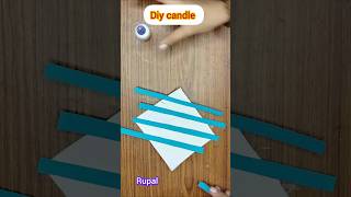 Candle decoration shorts artandcraft shortvideo [upl. by Nixie]