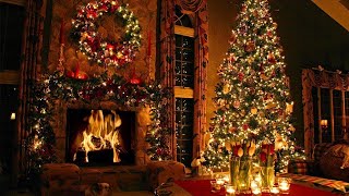 Top Christmas Songs of All Time 🎅🏼 Best Christmas Music Playlist with Christmas Fireplace [upl. by Yentirb]