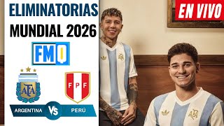 ARGENTINA vs PERÚ EN VIVO desde EL MONUMENTAL • Relato EMOCIONANTE JUEGA MESSI [upl. by Helene]