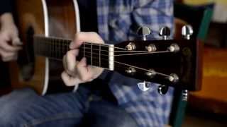 Honey Pie Fingerpicking guitar arrangement on a Martin HD35 [upl. by Bart]