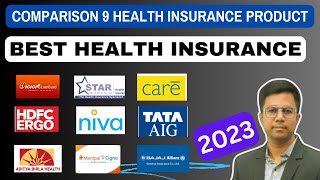 Best Health Insurance PlanPolicy 2023Hdfc ergoStarNiva BupaCareBajajIciciCignaBirlaTataAig [upl. by Nichole]