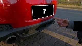 How to INSTALL METAL FRAMELESS license plates in 2 MINUTES [upl. by Rowney316]