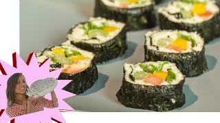 Sushi Vegan Crudista  FutomakiSushi [upl. by Margalit]