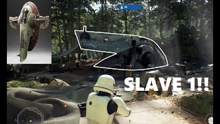 The Slave 1 is on Takodana Battlefront II [upl. by Viviene]