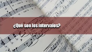 10 Los intervalos musicales clases de teoría musical [upl. by Suaeddaht]